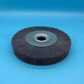 厂钻头铣刀钝化轮 磨料丝抛光轮刷 曲面打磨去毛刺毛刷轮